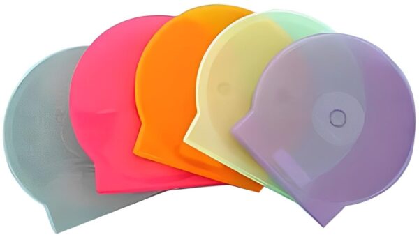 Professional CD DVD Plastic Shell Case/Cover mix colour Pack of (5)