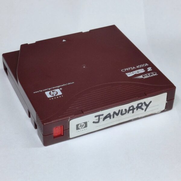 used HP Original C7972A Ultrium 200-400Gb Data Cartridge